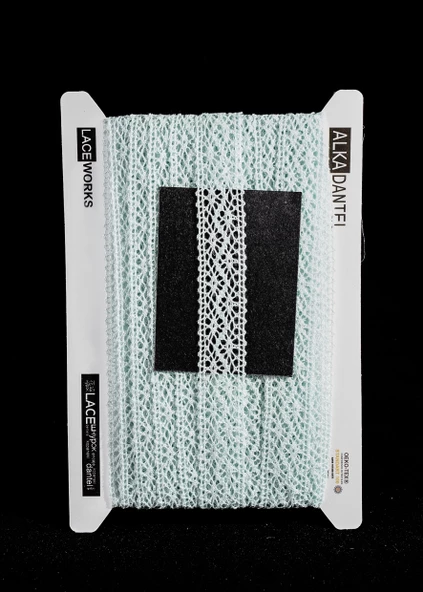 ALKA DANTEL MERSERİZE KOPANAKİ 10 METRE 8752 MERSERİZE AQUA ürün görseli 1