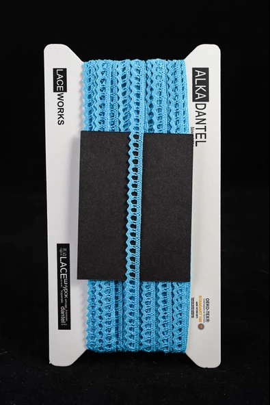 ALKA DANTEL MERSERİZE KOPANAKİ 10 METRE 636 MERSERİZE TURKUAZ ürün görseli 1