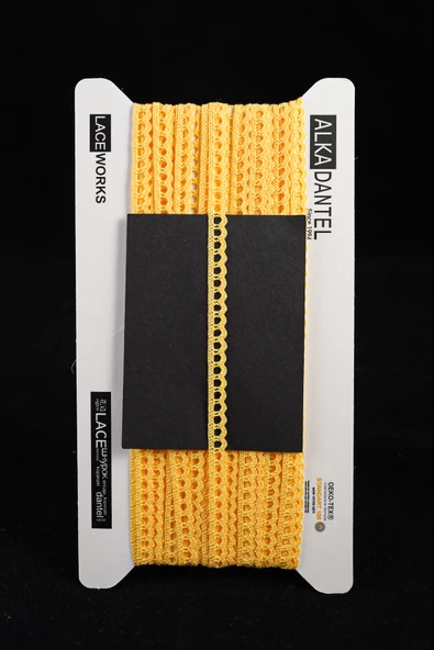 ALKA DANTEL MERSERİZE KOPANAKİ 10 METRE 636 MERSERİZE YELLOW ürün görseli 1