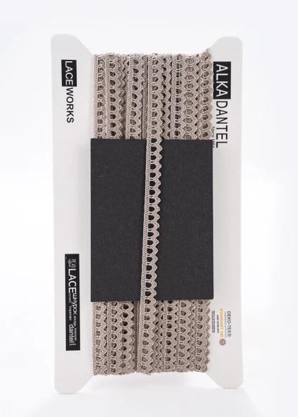 ALKA DANTEL MERSERİZE KOPANAKİ 10 METRE 636 MERSERİZE GREY ürün görseli 1