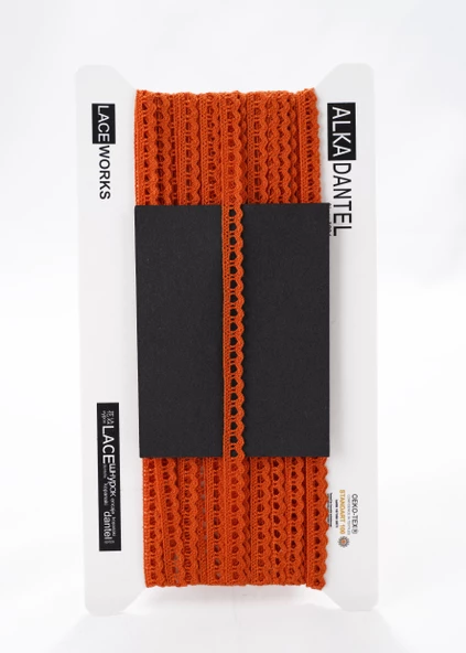 ALKA DANTEL MERSERİZE KOPANAKİ 10 METRE 636 MERSERİZE ORANGE ürün görseli 1