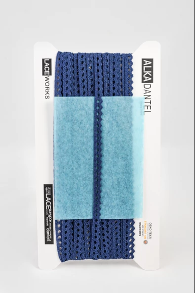 ALKA DANTEL MERSERİZE KOPANAKİ 10 METRE 636 MERSERİZE ROYAL BLUE ürün görseli 1