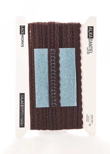 ALKA DANTEL MERSERİZE KOPANAKİ 10 METRE 802 MERSERİZE BROWN ürün görseli 1
