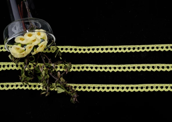 ALKA DANTEL MERSERİZE KOPANAKİ 10 METRE 636 MERSERİZE LEMON ürün görseli 1