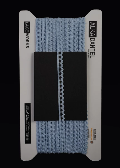 ALKA DANTEL MERSERİZE KOPANAKİ 10 METRE 636 MERSERİZE SKY BLUE ürün görseli 1