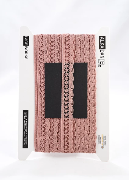 ALKA DANTEL MERSERİZE KOPANAKİ 10 METRE 802 MERSERİZE OLD PİNK ürün görseli 1