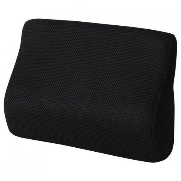 Sandalye Bel Yastığı 31x23 cm MeridyenDukkan Çalışma Alanı Aksesuar Siyah Renk ürün görseli 1
