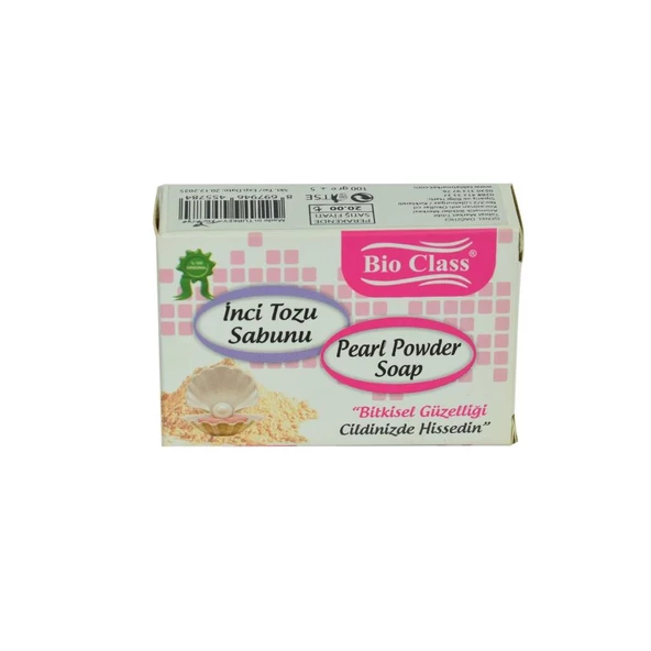 Bio Class İnci Tozu Sabunu Pearl Powder Soap 100GR ürün görseli 1