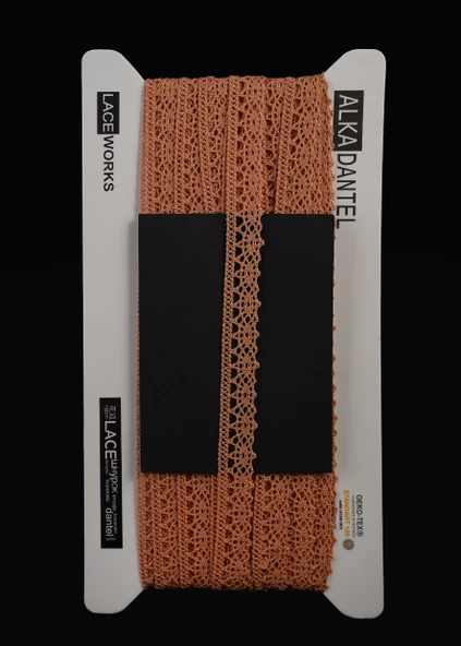ALKA DANTEL MERSERİZE KOPANAKİ 10 METRE 407 MERSERİZE CAMEL ürün görseli 1