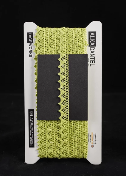 ALKA DANTEL MERSERİZE KOPANAKİ 10 METRE 901 MERSERİZE LEMON ürün görseli 1