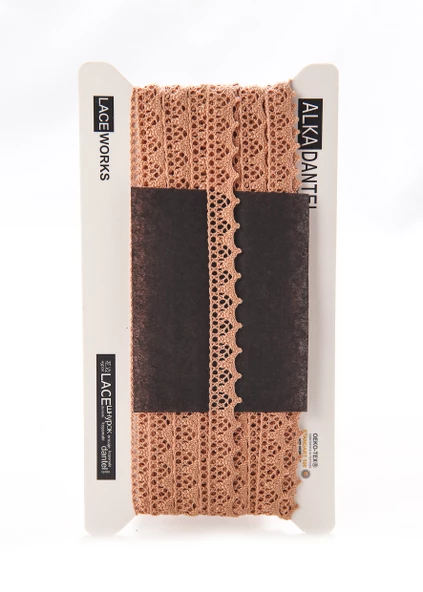 ALKA DANTEL MERSERİZE KOPANAKİ 10 METRE 901 MERSERİZE CAMEL ürün görseli 1