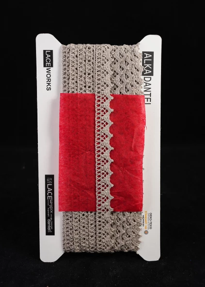 ALKA DANTEL MERSERİZE KOPANAKİ 10 METRE 901 MERSERİZE HARMAN ürün görseli 1