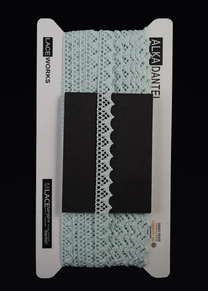 ALKA DANTEL MERSERİZE KOPANAKİ 10 METRE 901 MERSERİZE SKY BLUE ürün görseli 1
