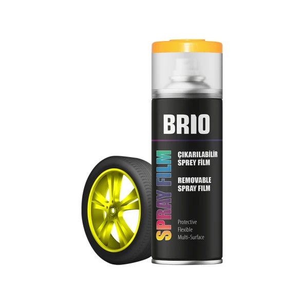 Brio Sprey Boya Çıkarılabilir Opak Sarı 400 Ml ürün görseli 1