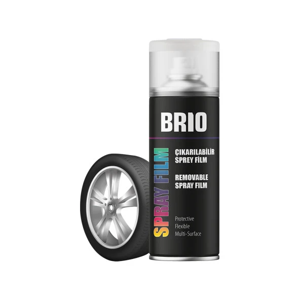 Brio Sprey Boya Çıkarılabilir Opak Transparan 400 Ml ürün görseli 1