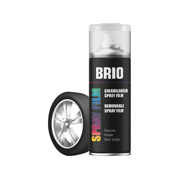 Brio Sprey Boya Çıkarılabilir Parlak Transparan 400 Ml ürün görseli 1
