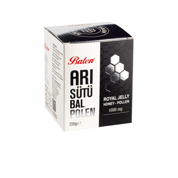 Balen Arı Sütü Bal Polen 4000 Mg 230 Gr ürün görseli 1