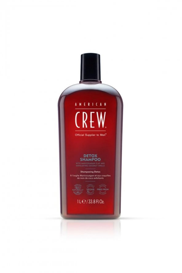 American Crew Detox Shampoo 1000ml Yeni ürün görseli 1
