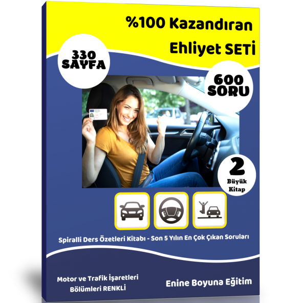 100 Kazandıran Ehliyet Eğitim Seti ürün görseli 1