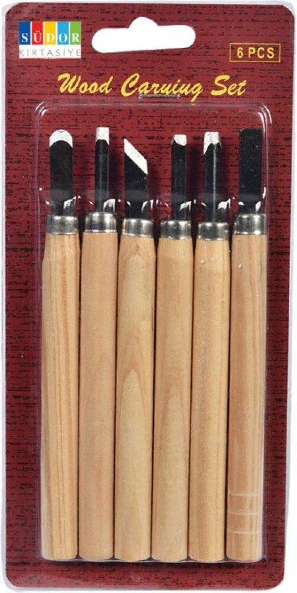 Ahşap Oyma Bıçağı 6 lı Set ürün görseli 1