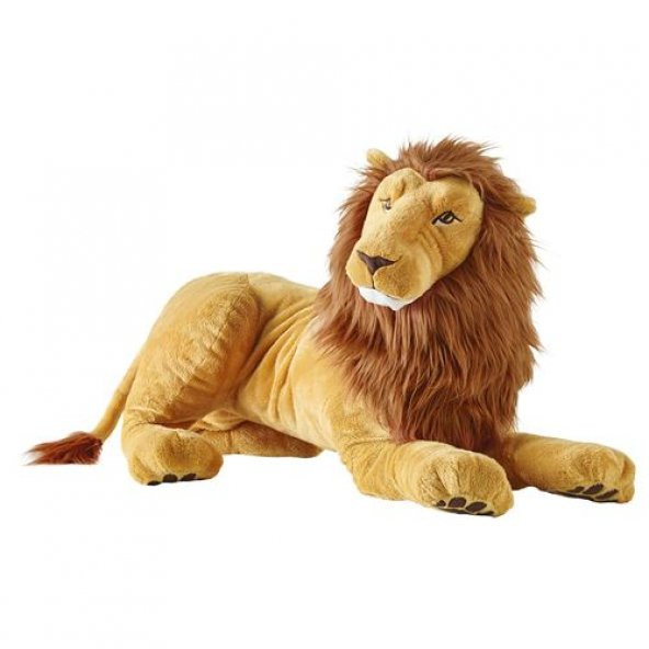 Yumuşak Peluş Oyuncak Aslan  MeridyenDukkan 70 Cm Aslan Çocuk Oyuncak ürün görseli 1