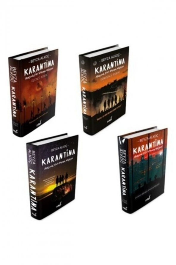 Beyza Alkoç Karantina Seti 4 Kitap Set Ciltli ürün görseli 1
