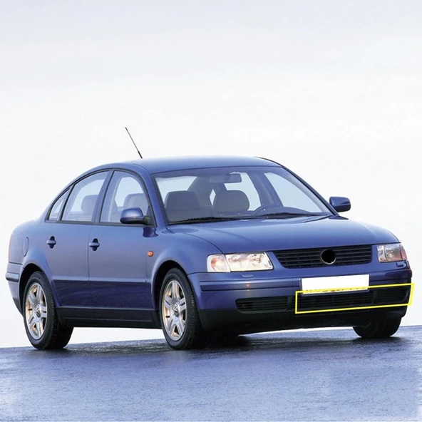 VW Passat B5 1997-2000 Ön Tampon Sol Orta Izgara Uzun 3B0853677B ürün görseli 1