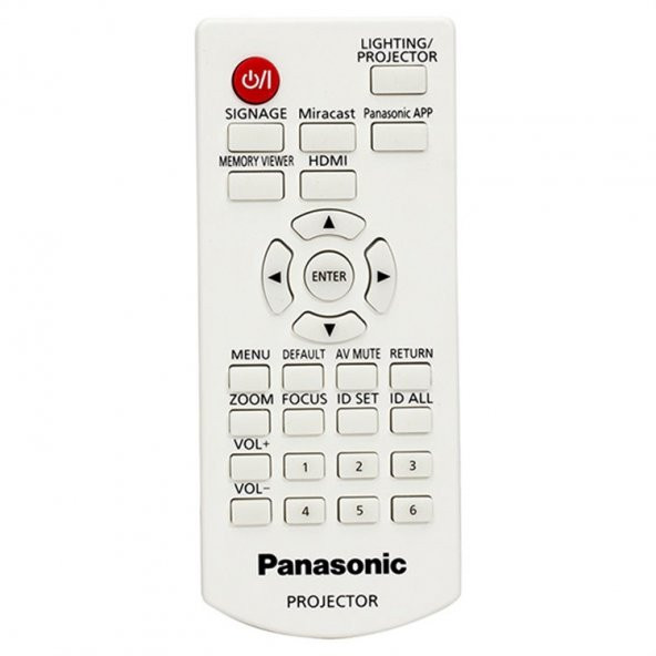 Panasonic Projeksiyon Kumandası 11517 ürün görseli 1