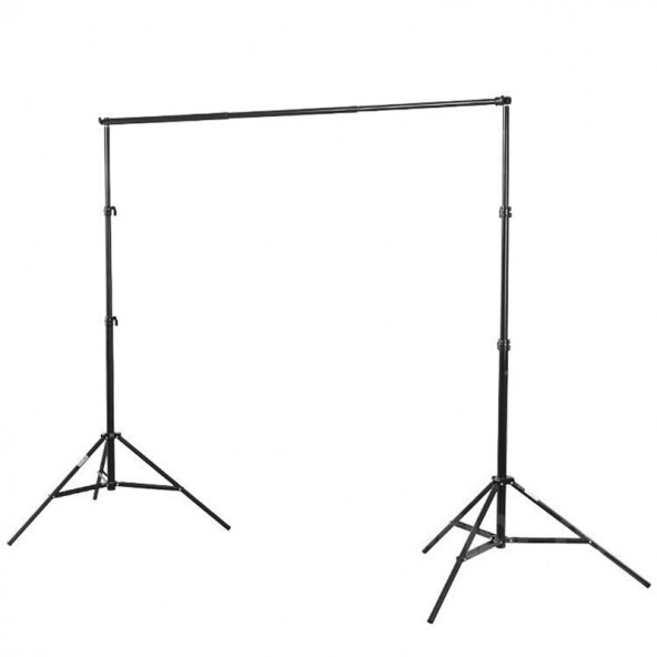 Ayex Teleskopik Bar'lı Taşınabilir Fon Askı Sistemi 280cm x 300cm ürün görseli 1