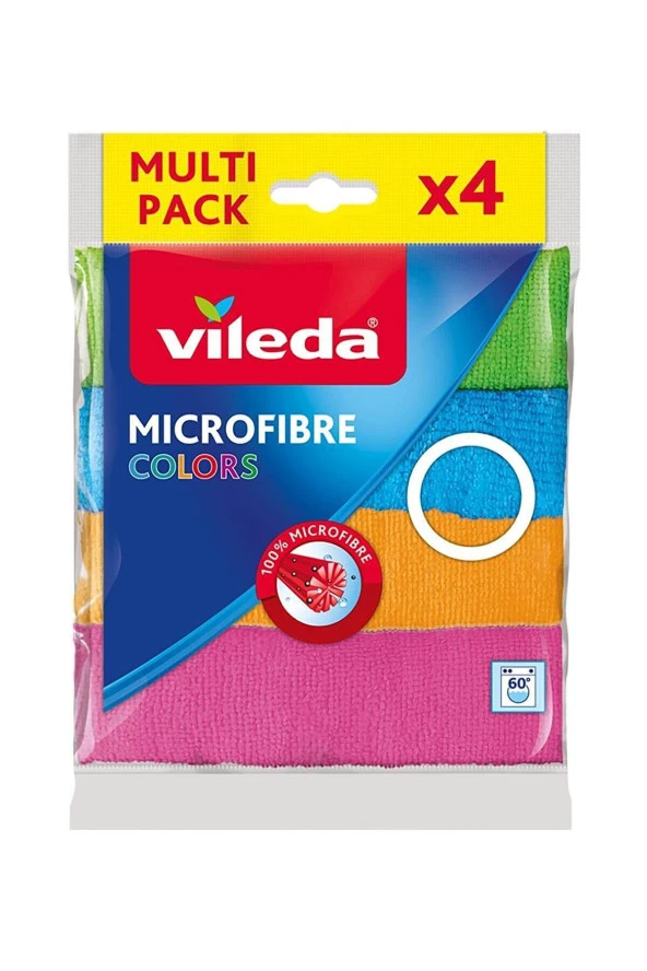 VİLEDA  MİCROFİBER BEZ 4 LÜ ürün görseli 1