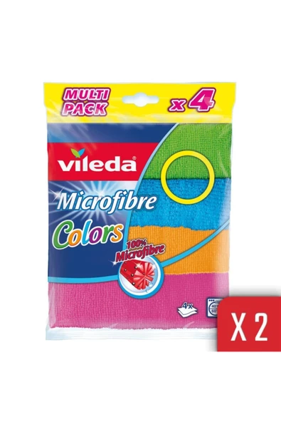 Colors 4'lü Mikrofiber Bez 2'li ürün görseli 1