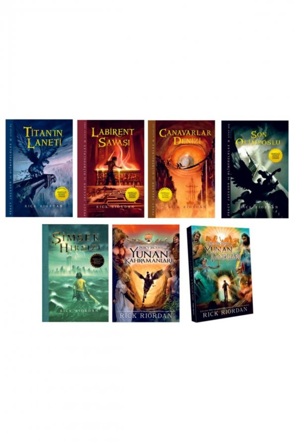 Percy Jackson Ve Olimposlar 7 Kitap ürün görseli 1