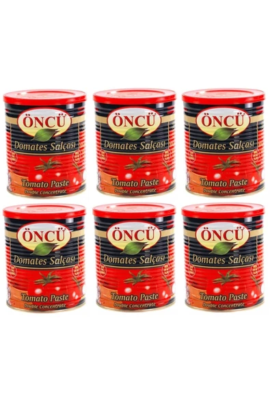 Öncü 830 gr 6lı Paket Domates Salçası ürün görseli 1