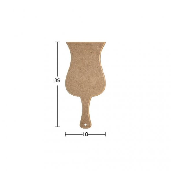 Ahşap Sunumluk 39x18cm L371 ürün görseli 1