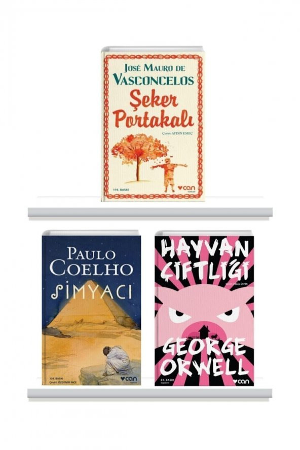 Şeker Portakalı Hayvan Çiftliği Simyacı 3 Kitap Takım ürün görseli 1