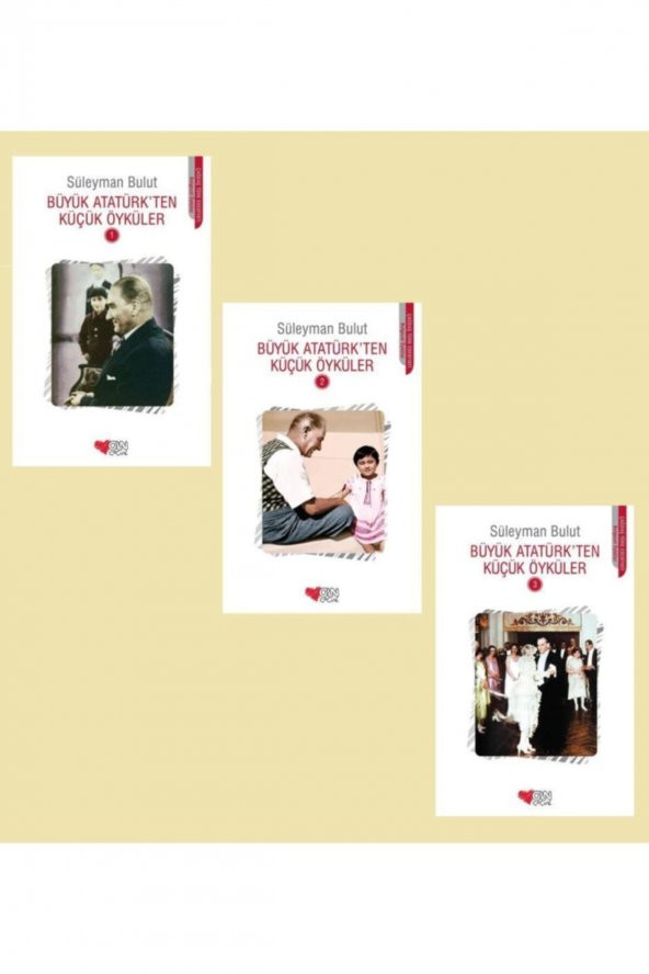 Büyük Atatürkten Küçük Öyküler 3 Kitap Set (1-2-3) ürün görseli 1