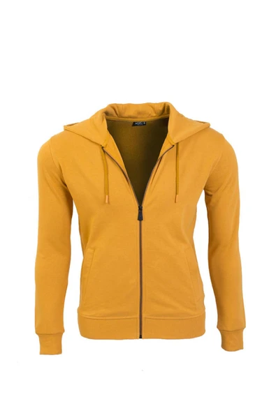 Grand Wolf GW0003 - Basic Kapüşonlu Fermuarlı Sweatshirt ürün görseli 1