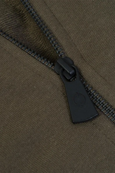 Grand Wolf GW0003 - Basic Kapüşonlu Fermuarlı Sweatshirt - Resim 8
