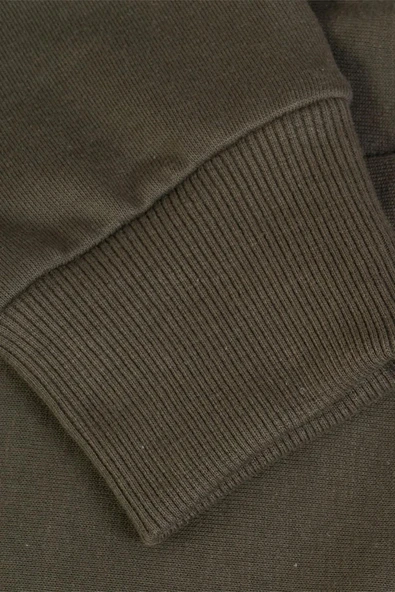 Grand Wolf GW0003 - Basic Kapüşonlu Fermuarlı Sweatshirt - Resim 9
