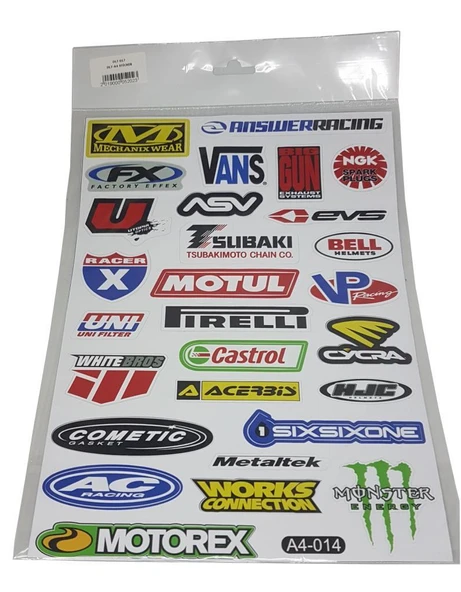 A4 STİCKER - Resim 3