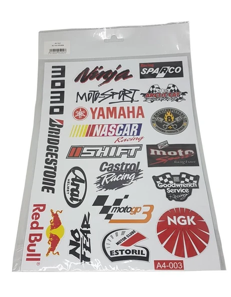 A4 STİCKER - Resim 2