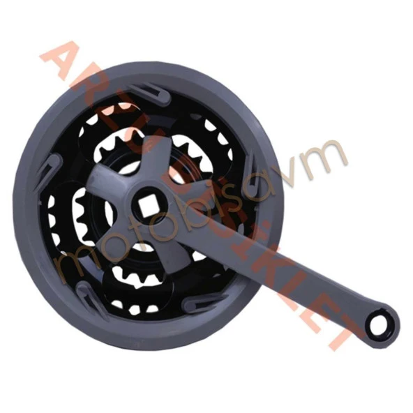 3 LÜ AYNAKOL PLASTİK KAPLI [GRİ] 48 T. INDEX ürün görseli 1