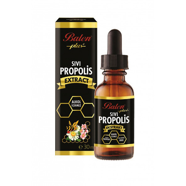 Balen Sıvı Propolis Ekstraktı Su Bazlı Damla 30 Ml ürün görseli 1