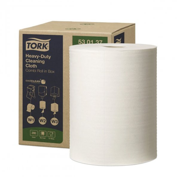 Tork Nonwoven Çok Amaçlı Dayanıklı Temizlik Bezi 106 Mt. 1 Rulo (530137) ürün görseli 1