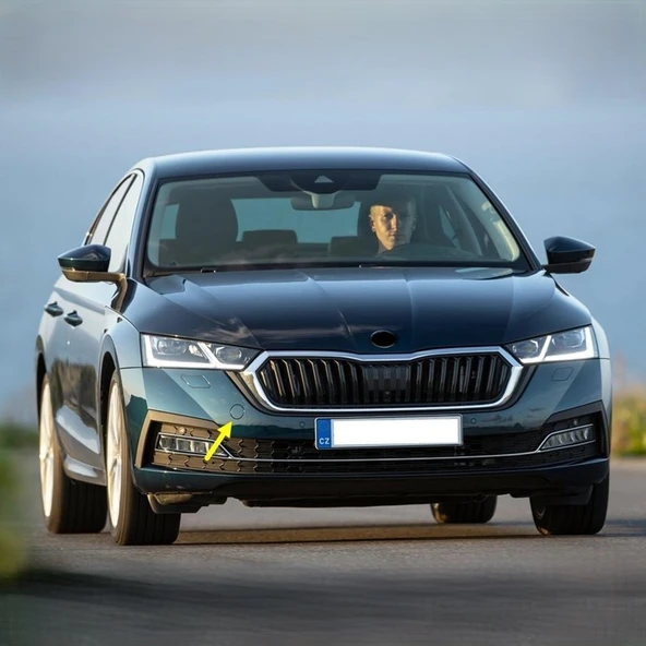 Skoda Octavia MK4 2020-2023 Ön Tampon Çeki Demir Kapağı 5E3807241 ürün görseli 1
