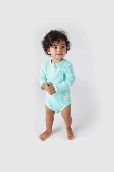 Fitilli Body Mint Yeşili - Resim 2