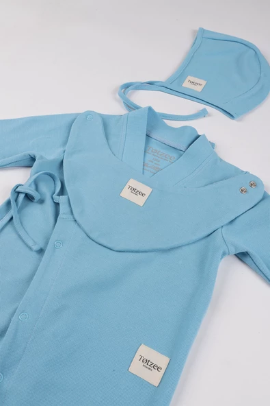 Bone Şapka Gökyüzü Mavisi - Resim 3