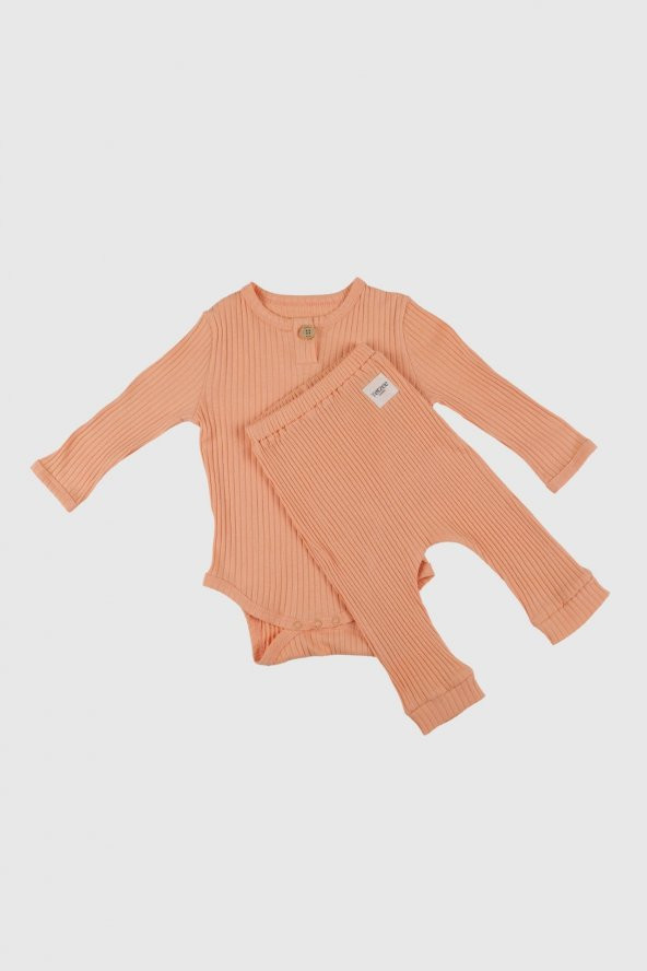Fitilli Pantolon Somon - Resim 3