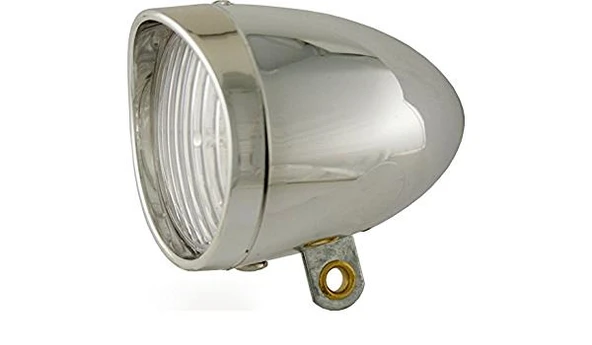 JY - 514 BİSİKLET ÖN FAR KLASİK MODEL [KROMAJLI] ürün görseli 1