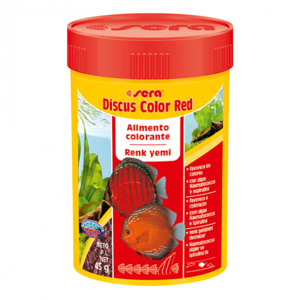 Sera Discus Color Red Granül Yem 100 ml / 48gr - Resim 2